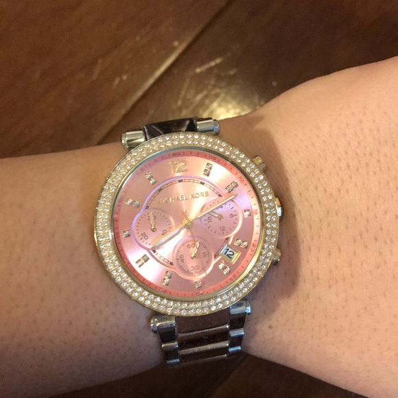 Womens Gold And Silver Michael Kors 